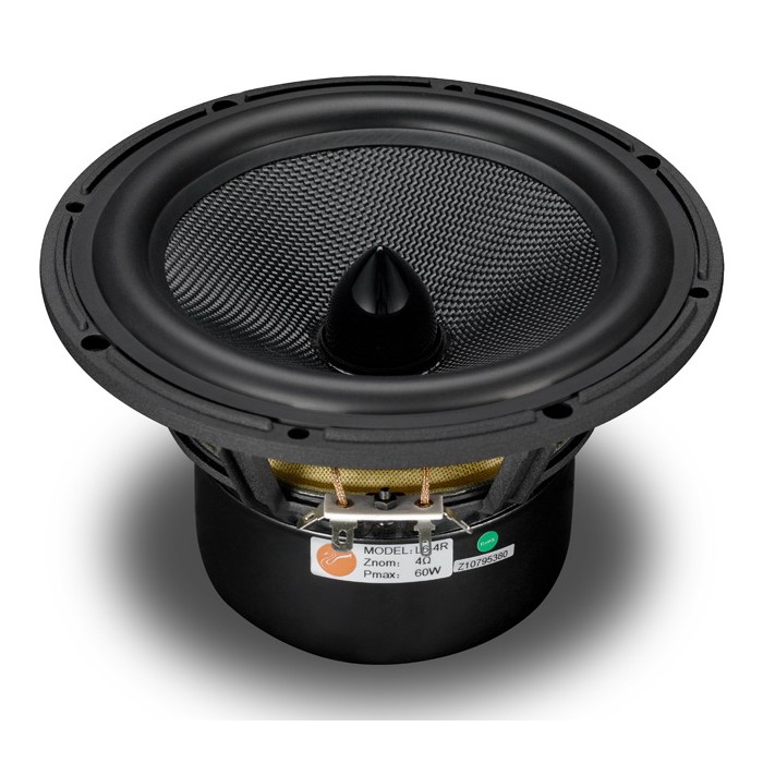 Hi-Vi L6-4R Woven Kevlar Cone Woofer with Phase Plug