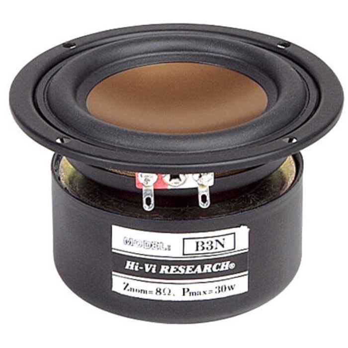 Hi-Vi B3N 3" Round Full Range, Copper Color Cone