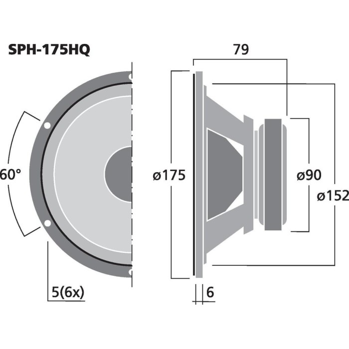 Monacor SPH-175HQ