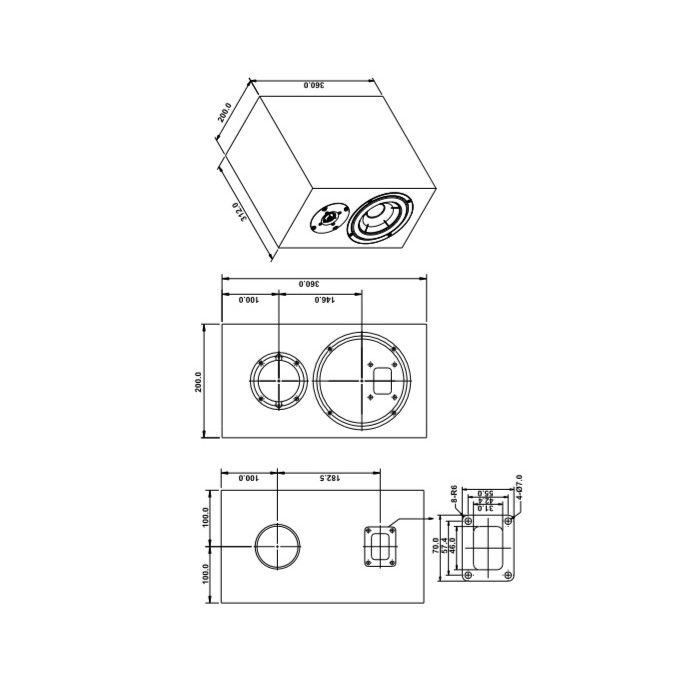 DIY кит- комплект компоненти за тонколони SB Acoustics Bromo