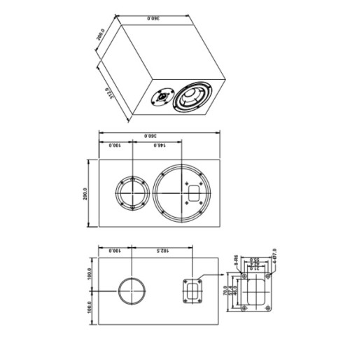DIY кит- комплект компоненти за тонколони SB Acoustics Bromo