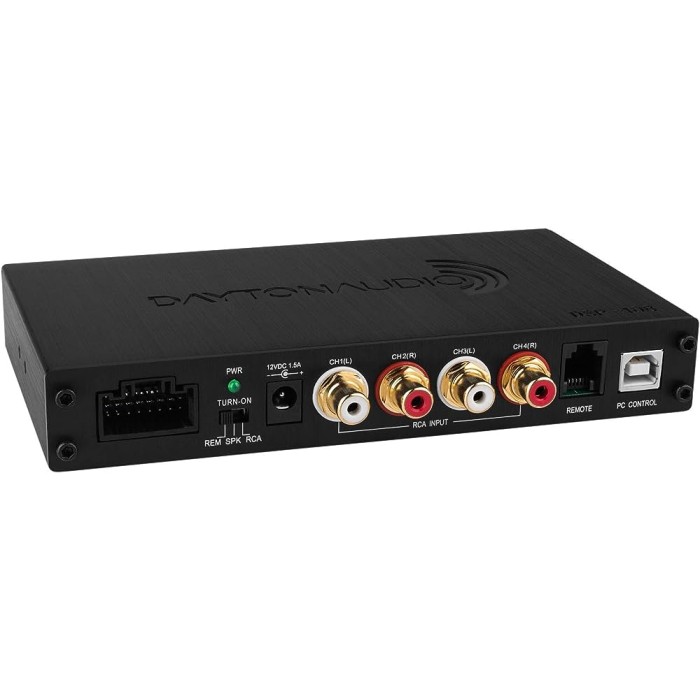 DSP-408 4x8 DSP цифров сигнален процесор за домашно и автомобилно аудио