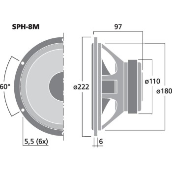 Monacor SPH-8M 2