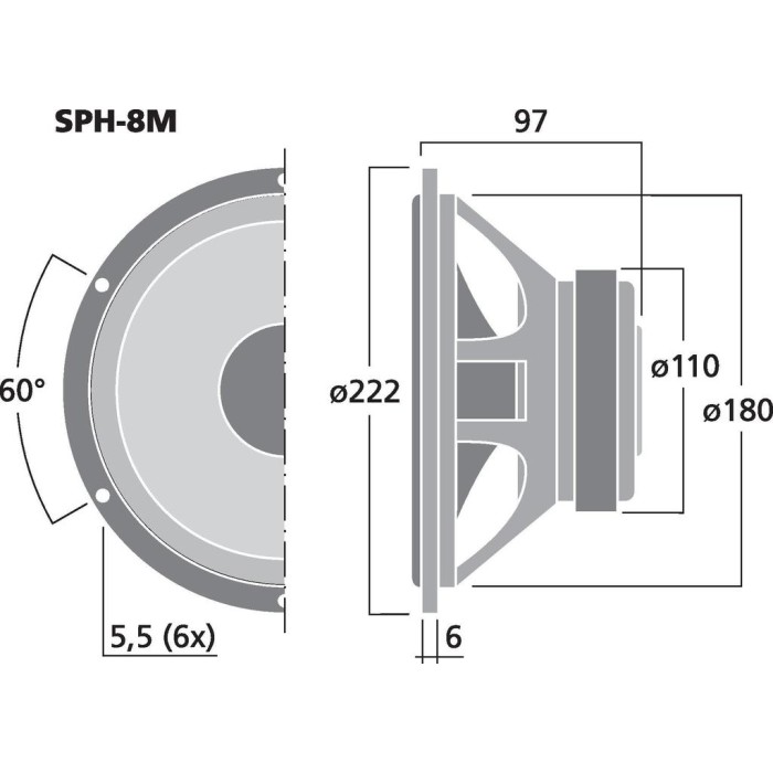Monacor SPH-8M