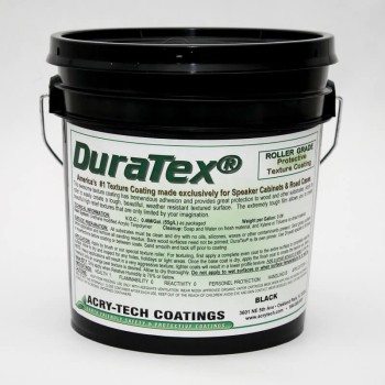 Черна боя за тонколони DuraTex Spray Grade 4,25kg 2