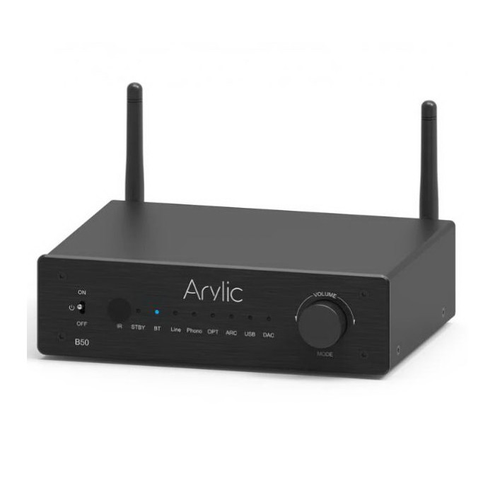 Arylic B50 Bluetooth Stereo Amplifier With Audio Transmitter