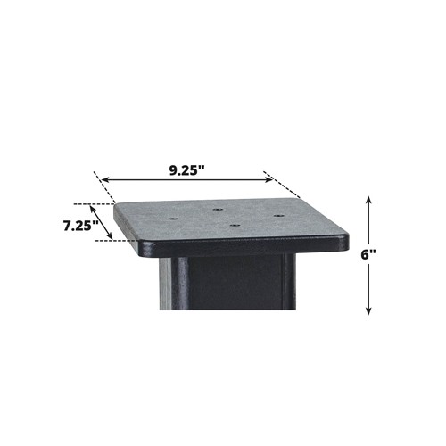 Dayton Audio SSWB6 Speaker Stand 6"