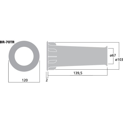 Monacor BR-70 TR