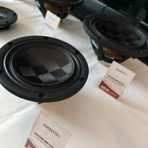 SB Acoustics 5″ SATORI MR13TX-4 / TeXtreme Cone Midrange