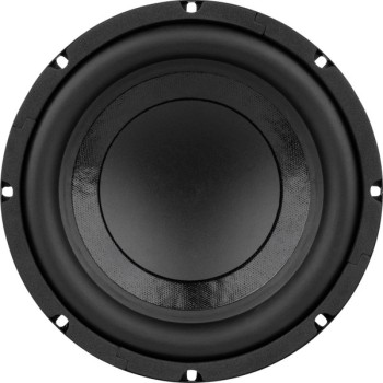 GRS 8SW-4HE-8 Paper Cone Rubber Surround High-Excursion Subwoofer 4 Ohm