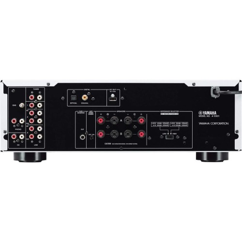 Yamaha Audio A-S301BL Natural Sound Integrated Stereo Amplifier (Black)