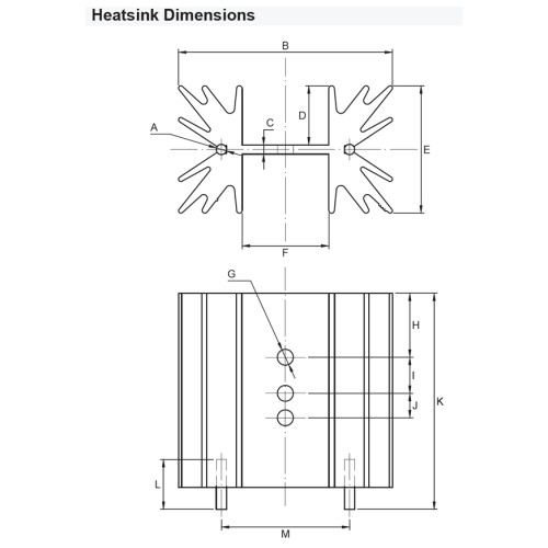 Радиатор за резистор MRESIST ULTRA HEATSINK SET 2