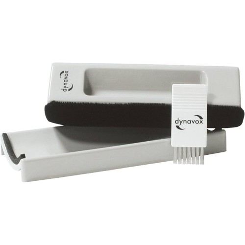 Dynavox Velvet cleaning puck + nylon brush