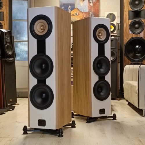 Exproject FR 208.8-A Full Range active open baffle speakers