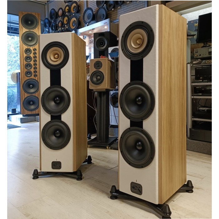 Exproject FR 208.8-A Full Range active open baffle speakers