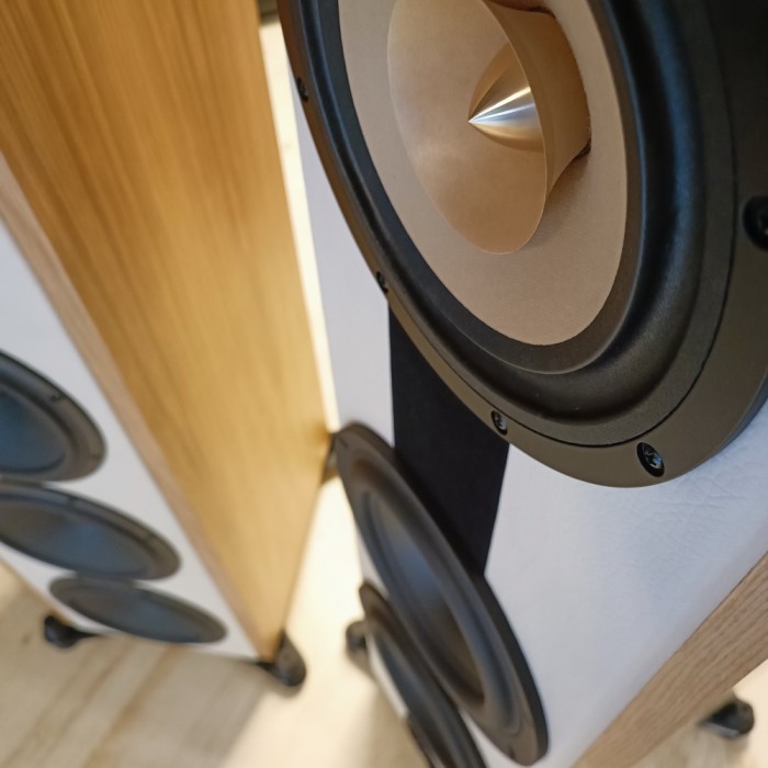 Exproject FR 208.8-A Full Range active open baffle speakers