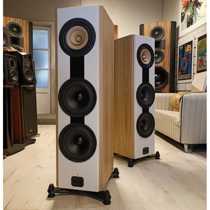 Exproject FR 208.8-A Full Range active open baffle speakers