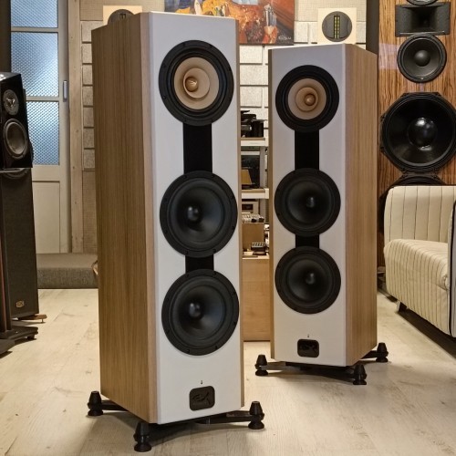 Exproject FR 208.8-A Full Range active open baffle speakers