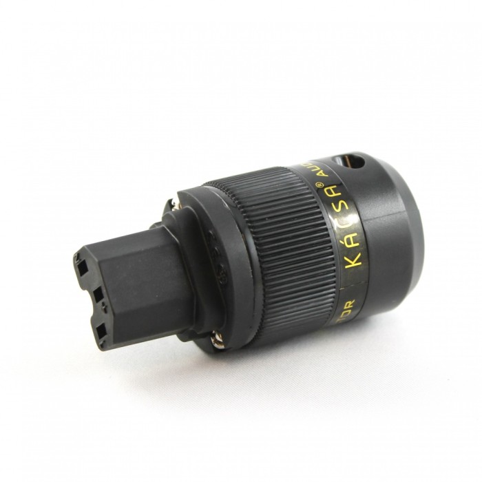 Захранващ IEC конектор за кабел KáCsa - PP-IEC1G Gold plated IEC plug