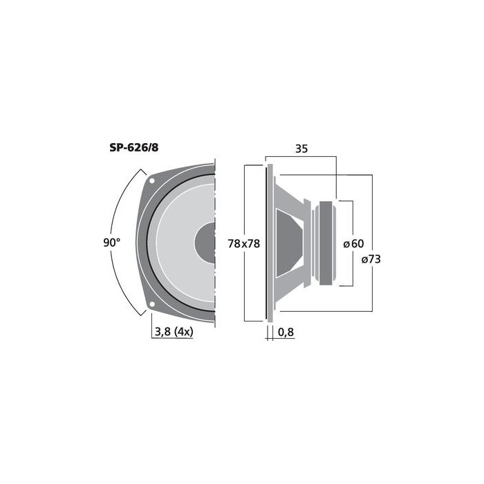 Monacor SP-6268