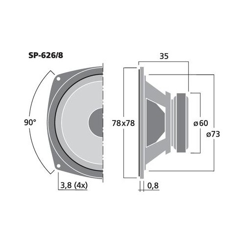 Monacor SP-6268