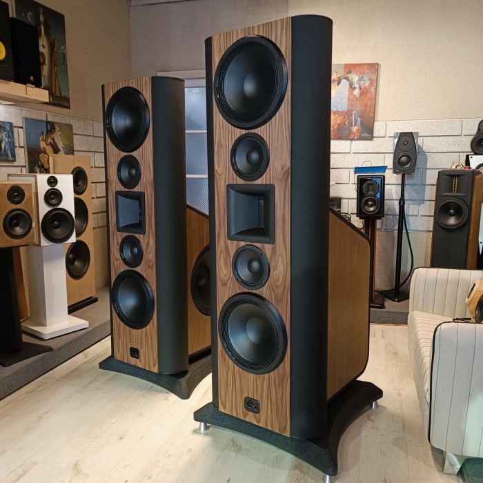 Exproject Nero Concerta Three-way active speakers design