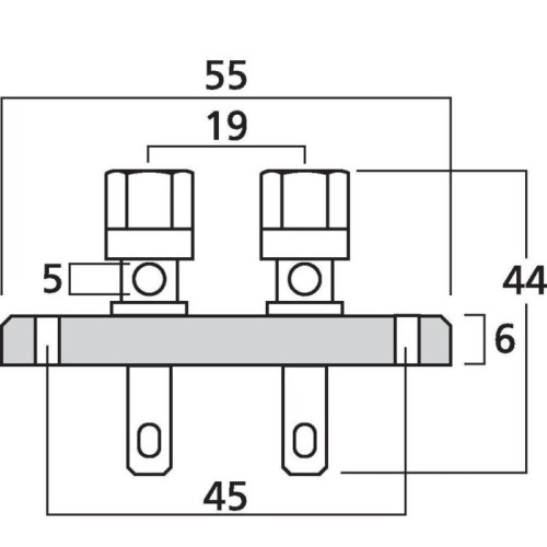 Exproject Terminal 54x24G Binding Post