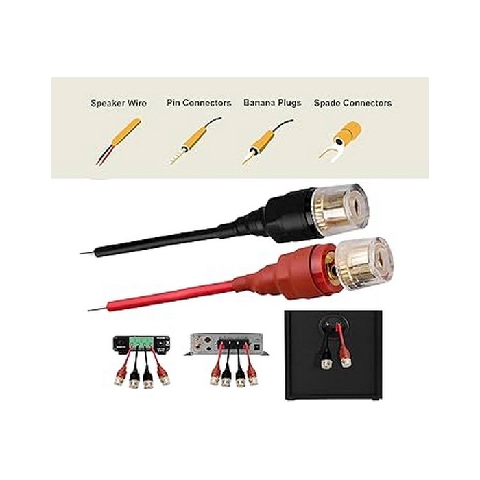 Адаптор женски банан към кабел Lil Piggy's Adapters Set