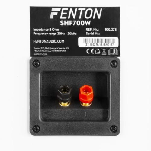 FENTON SHF700W Tower Speaker Set 2x 6.5” White