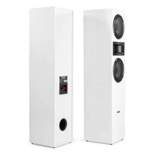 FENTON SHF700W Tower Speaker Set 2x 6.5” White