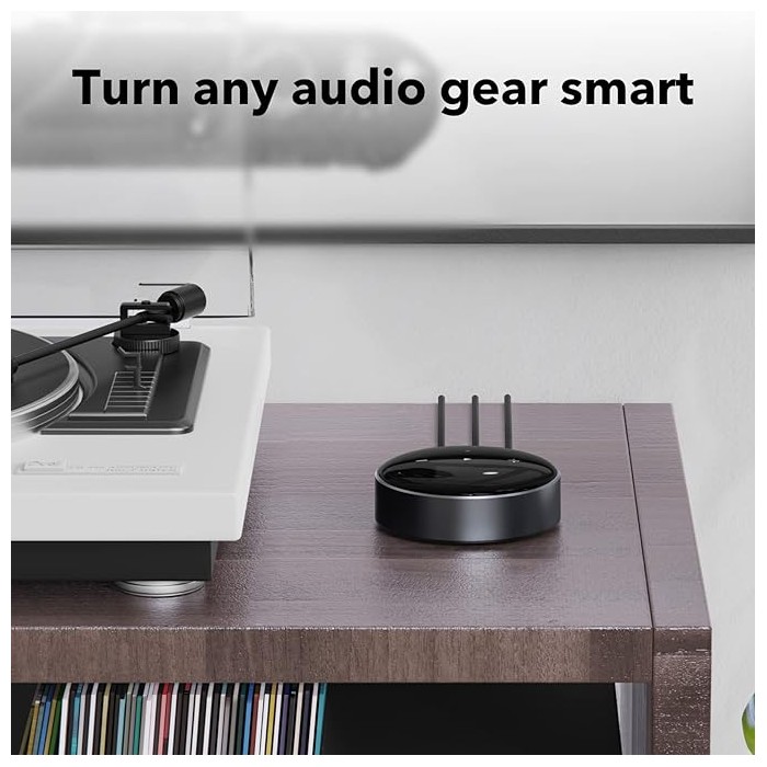 WiiM Mini Audio Streamer with WiFi & AirPlay 2 and Bluetooth 5.2 Multiroom