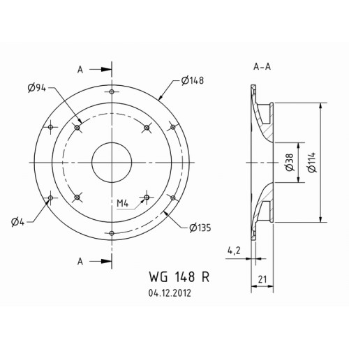 Висвокочестотен вълновод Waveguide WG 148 R