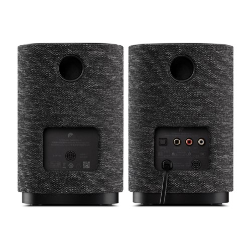 HiVi Swan OS-10 active bookshelf speakers