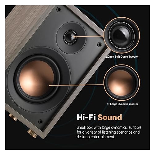 HiVi Swan Oasis 140 Bookshelf Speakers