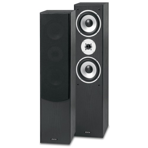 Комплект подови тонколони с 2x 6.5” бас говорители FENTON SHFT60B- черни
