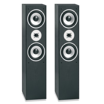 Комплект подови тонколони с 2x 6.5” бас говорители FENTON SHFT60B- черни 2