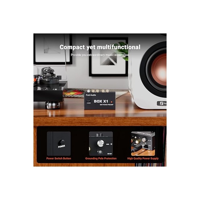 Fosi Audio BOX X1 MM фоно предусилвател