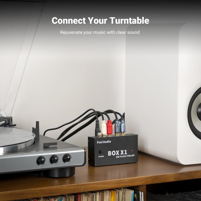 Fosi Audio BOX X1 MM фоно предусилвател