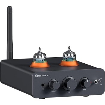 Fosi Audio P3 Tube Preamplifier w/ Bass And Treble Tone Controls
