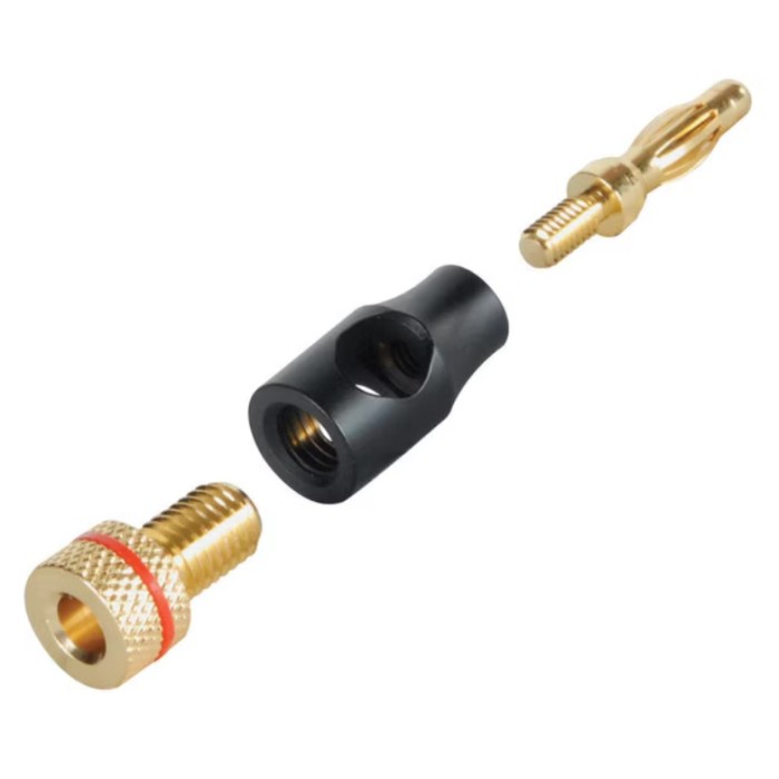 Banana Speaker Plug 2 Pair
