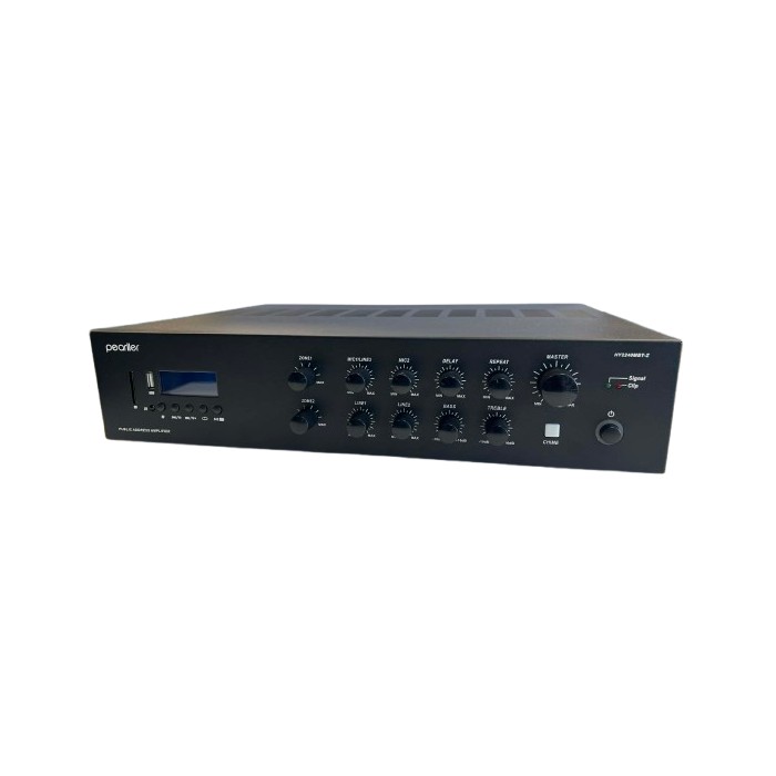 Pearller HY2240MBT-Z – Professional amplifier 100V,240W, 2 zones