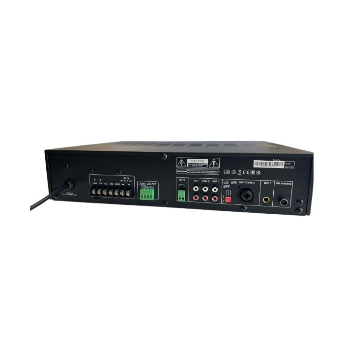 Pearller HY2240MBT-Z – Professional amplifier 100V,240W, 2 zones