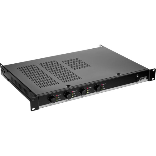 Audac EPA254 Four-channel class D amplifier with a power of 4 x 250 watts and a built-in crossover