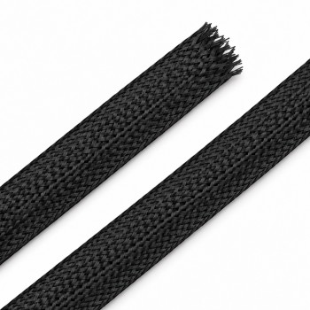 ES-406420 - Flexible snake skin, 18-35 mm, black /m