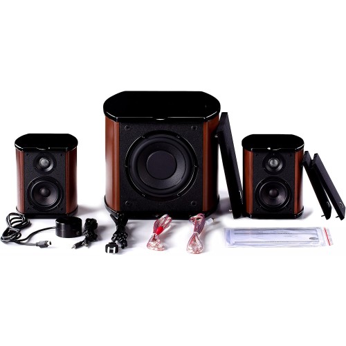 Активни мултимедийни 2.1 тонколони за рафт HiVi Swans M50WMKIII с Bluetooth