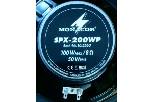 Photo from customer for Monacor SPX-200WP